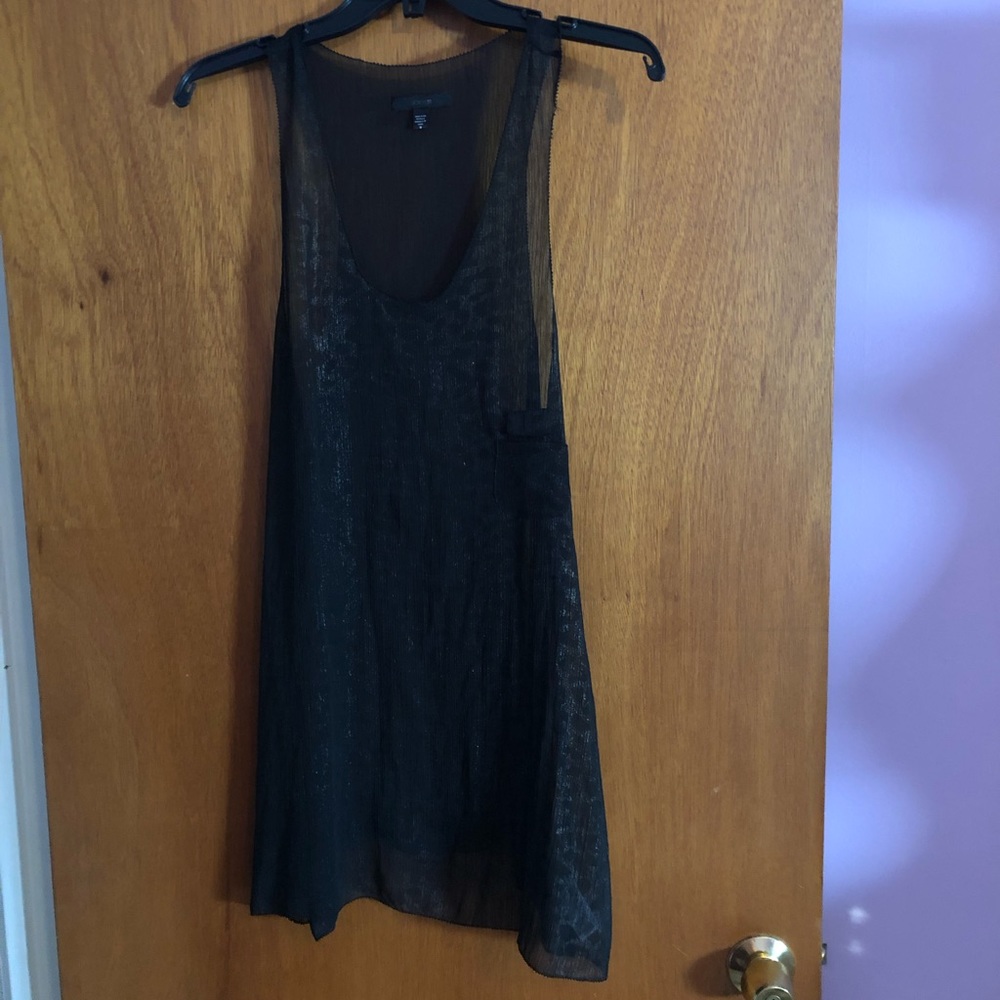 Joe’s Jeans - Black & Gold see-thru top